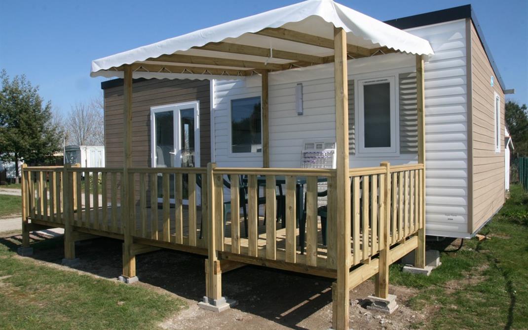 Camping Locmariaquer Location Mobil-Home 4 personnes dans camping calme et familial à Locmariaquer - Camping de La Tour - Locmariaquer