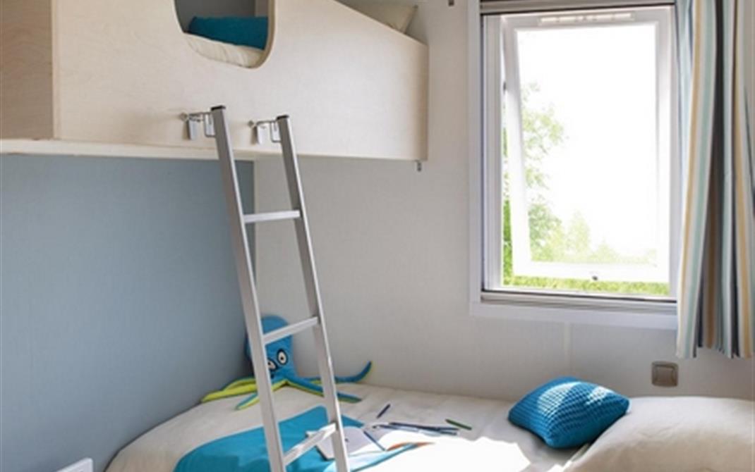 Camping Locmariaquer PMR 2019 Chambre lits simples - Camping de La Tour - Locmariaquer