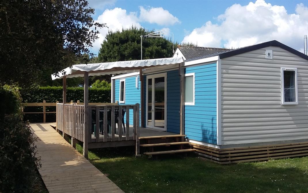 Camping de la Tour Locmariaquer Mobil-home pour personne à mobilité réduite - Camping de La Tour - Locmariaquer