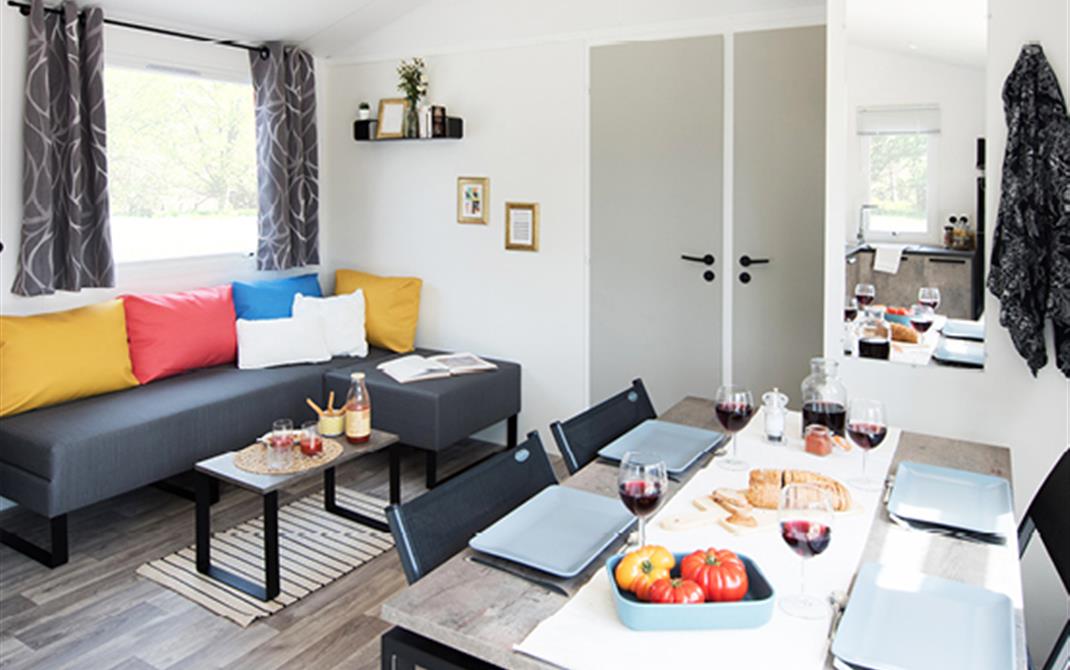 Le Camping de la Tour à Locmariaquer vous accueille dans des mobile-homes récents - Camping de La Tour - Locmariaquer