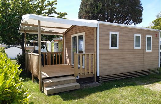 Camping de la Tour à Locmariaquer - MH 1 chambre - Camping de La Tour - Locmariaquer