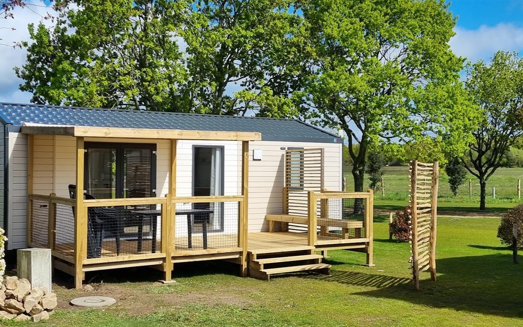 Mobile-home Grand-Confort au milieu de la nature à Locmariaquer - Camping de La Tour - Locmariaquer